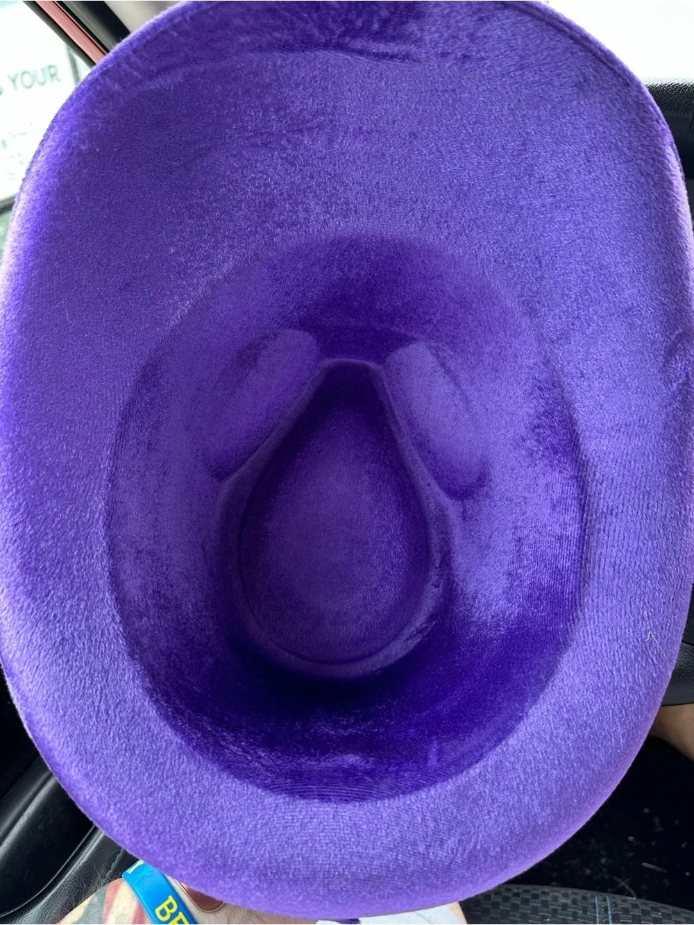 Pimp Martigrow Purple Felt Feather Band Unisex Fashion Hat
